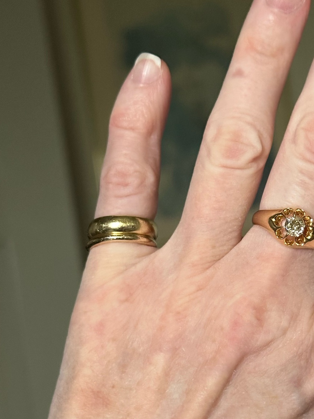 14K Solid Gold Pinky Ring Size 3 - Picture 11 of 12